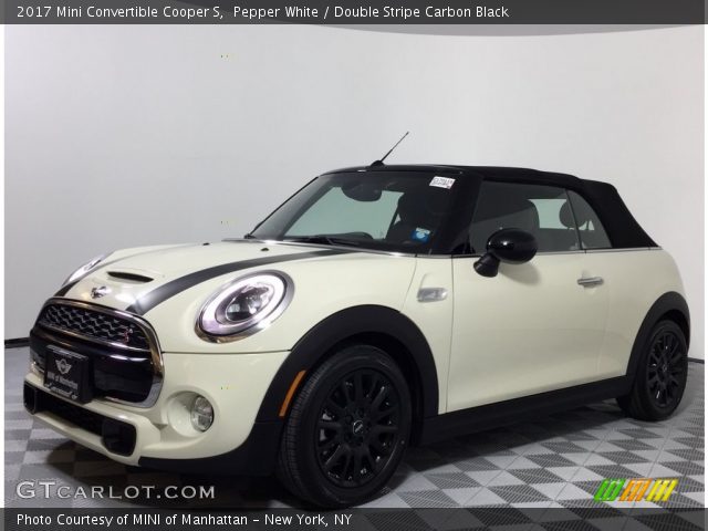 2017 Mini Convertible Cooper S in Pepper White