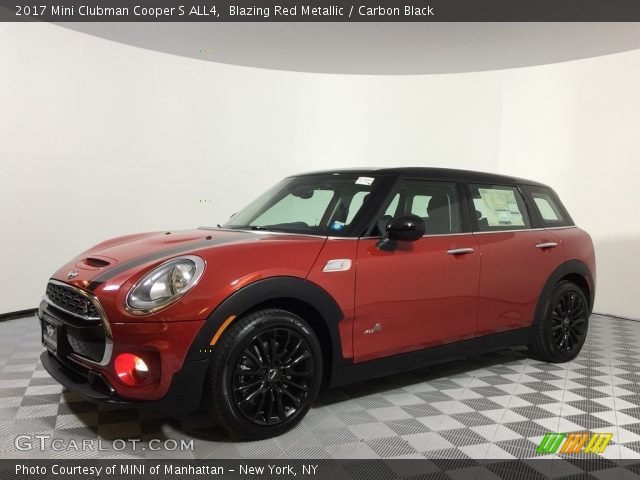 2017 Mini Clubman Cooper S ALL4 in Blazing Red Metallic
