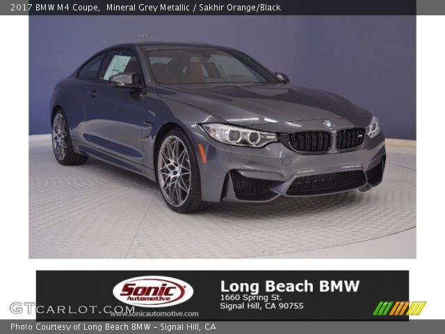2017 BMW M4 Coupe in Mineral Grey Metallic