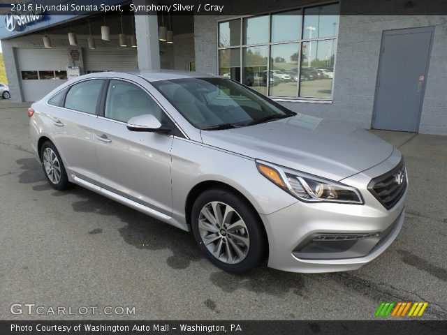 2016 Hyundai Sonata Sport in Symphony Silver