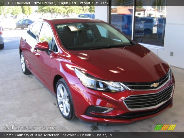 2017 Chevrolet Cruze Premier in Cajun Red Tintcoat