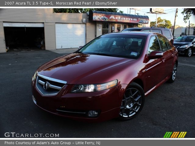 2007 Acura TL 3.5 Type-S in Moroccan Red Pearl