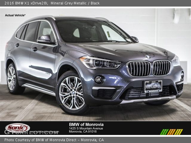 2016 BMW X1 xDrive28i in Mineral Grey Metallic
