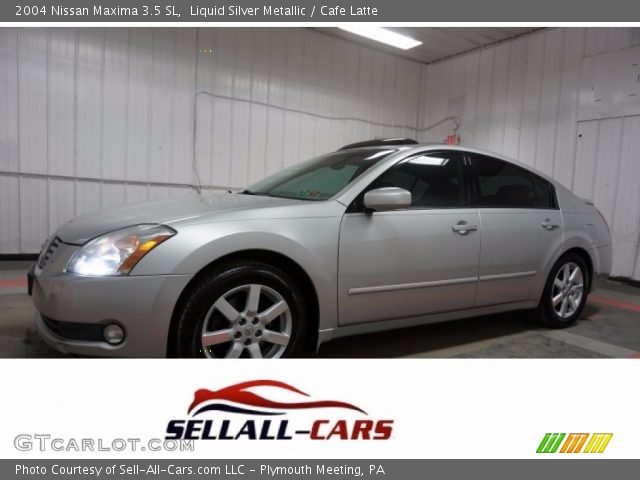 2004 Nissan Maxima 3.5 SL in Liquid Silver Metallic