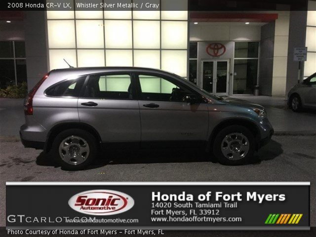 2008 Honda CR-V LX in Whistler Silver Metallic
