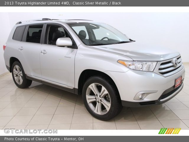 2013 Toyota Highlander Limited 4WD in Classic Silver Metallic
