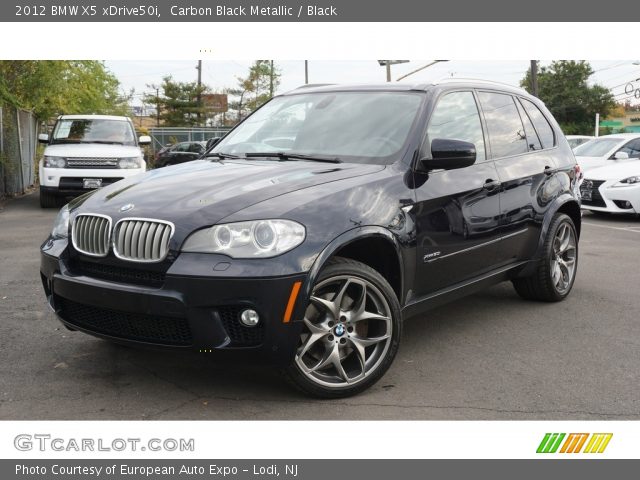2012 BMW X5 xDrive50i in Carbon Black Metallic