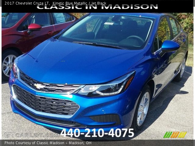 2017 Chevrolet Cruze LT in Kinetic Blue Metallic