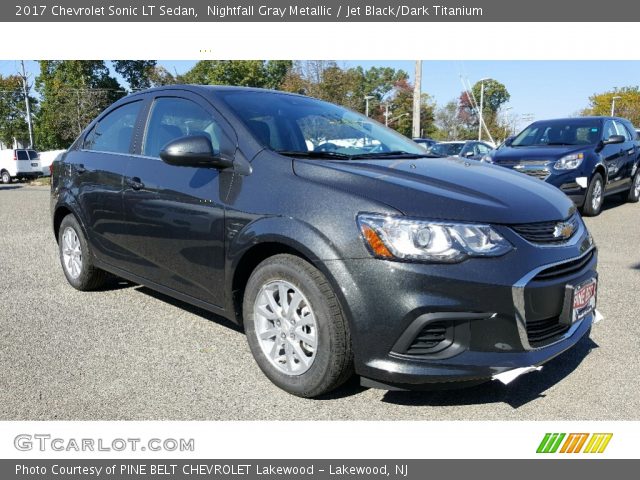 2017 Chevrolet Sonic LT Sedan in Nightfall Gray Metallic