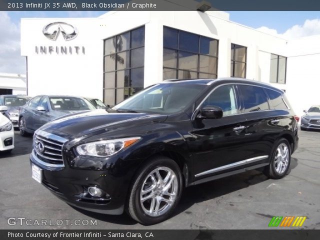 2013 Infiniti JX 35 AWD in Black Obsidian