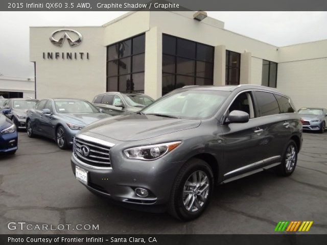 2015 Infiniti QX60 3.5 AWD in Graphite Shadow