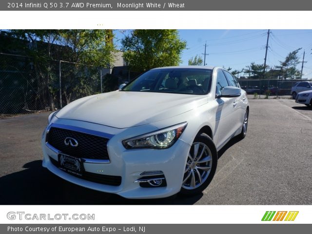 2014 Infiniti Q 50 3.7 AWD Premium in Moonlight White