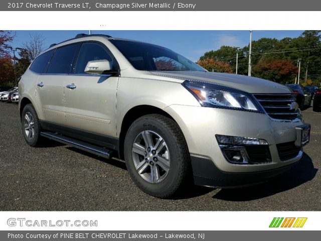 2017 Chevrolet Traverse LT in Champagne Silver Metallic