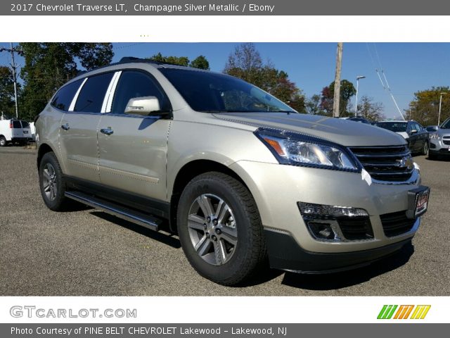 2017 Chevrolet Traverse LT in Champagne Silver Metallic