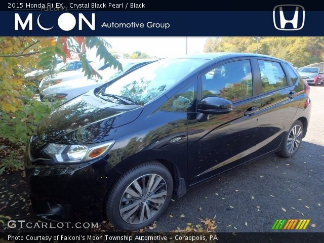 2015 Honda Fit EX in Crystal Black Pearl