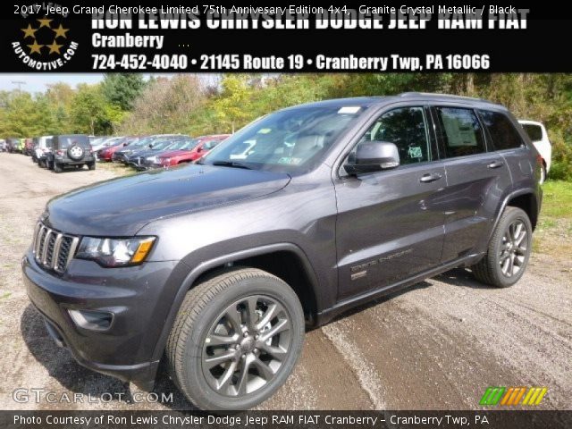 2017 Jeep Grand Cherokee Limited 75th Annivesary Edition 4x4 in Granite Crystal Metallic