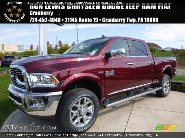 2017 Ram 2500 Limited Crew Cab 4x4 in Delmonico Red Pearl