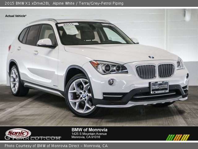 2015 BMW X1 xDrive28i in Alpine White