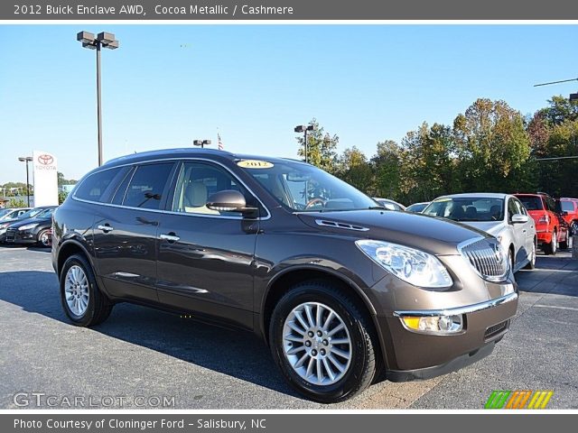 2012 Buick Enclave AWD in Cocoa Metallic