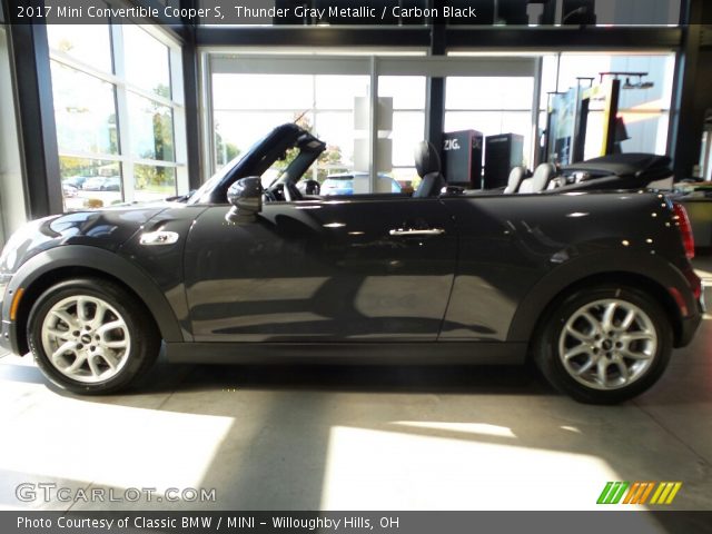 2017 Mini Convertible Cooper S in Thunder Gray Metallic