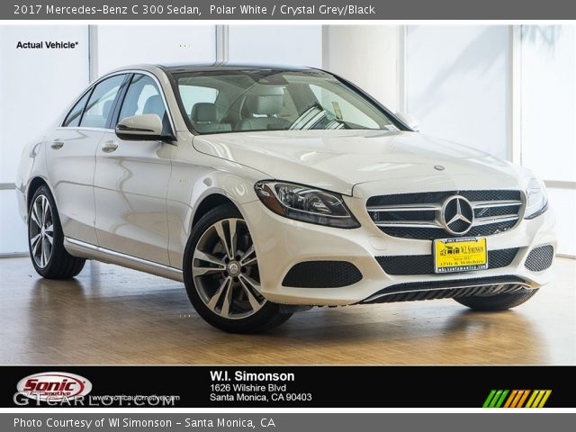 2017 Mercedes-Benz C 300 Sedan in Polar White