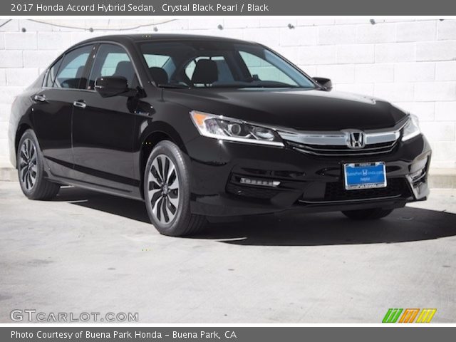 2017 Honda Accord Hybrid Sedan in Crystal Black Pearl