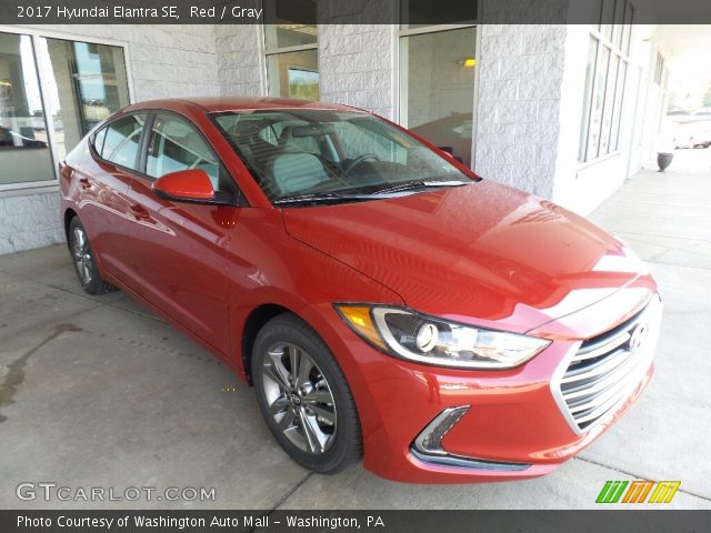 2017 Hyundai Elantra SE in Red