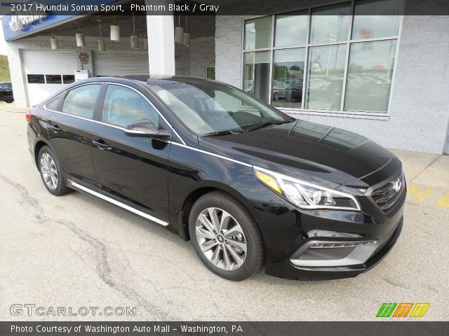 2017 Hyundai Sonata Sport in Phantom Black