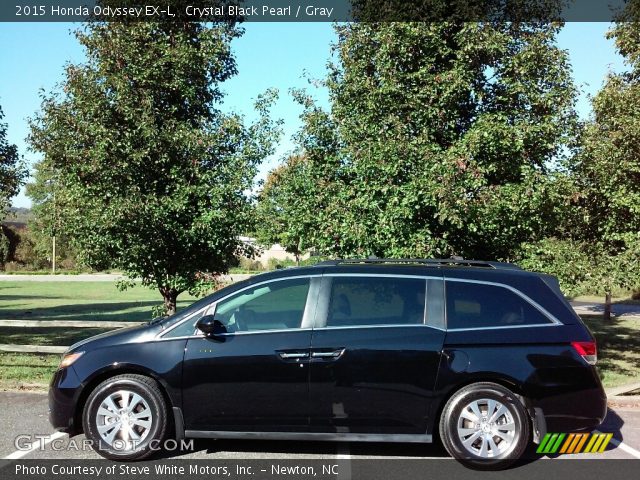 2015 Honda Odyssey EX-L in Crystal Black Pearl