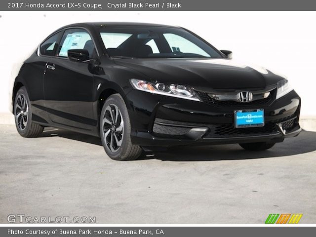 2017 Honda Accord LX-S Coupe in Crystal Black Pearl
