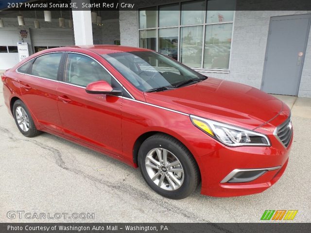 2017 Hyundai Sonata SE in Scarlet Red