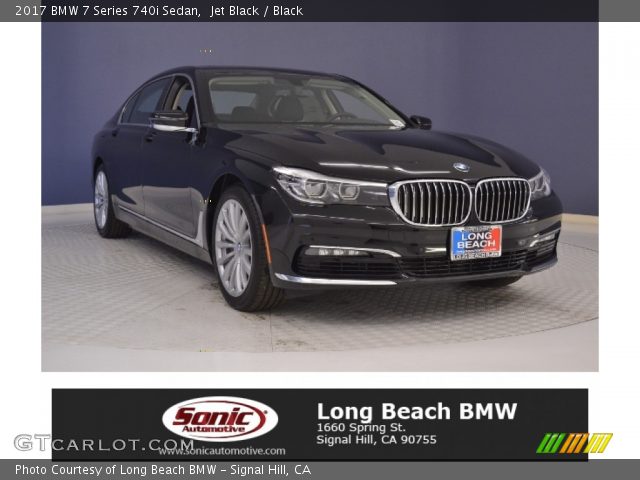 2017 BMW 7 Series 740i Sedan in Jet Black