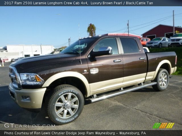 Luxury Brown Pearl 2017 Ram 2500 Laramie Longhorn Crew Cab