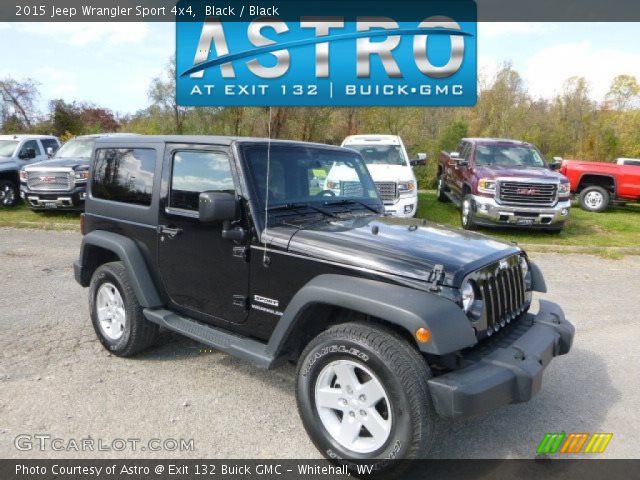 2015 Jeep Wrangler Sport 4x4 in Black