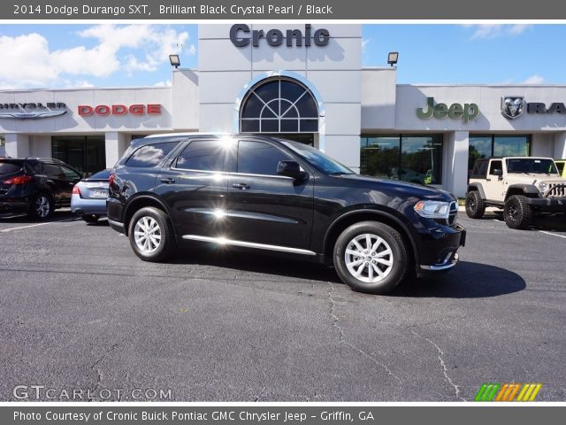 2014 Dodge Durango SXT in Brilliant Black Crystal Pearl