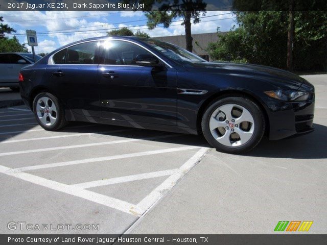 2017 Jaguar XE 25t in Dark Sapphire Blue