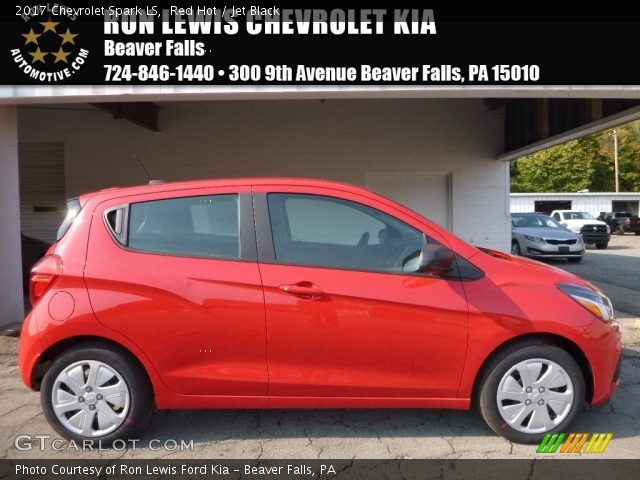 2017 Chevrolet Spark LS in Red Hot