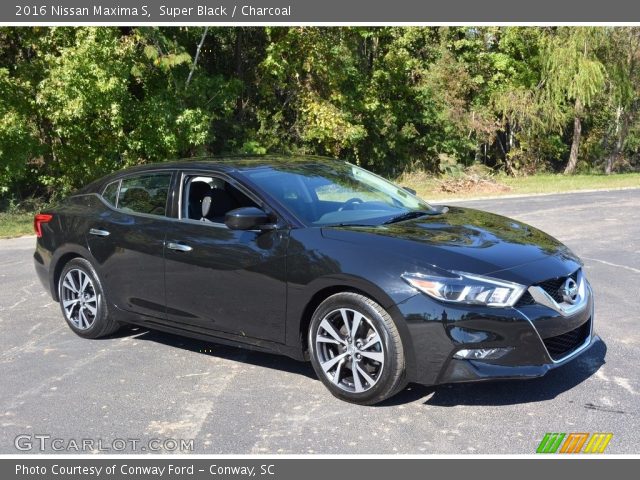 2016 Nissan Maxima S in Super Black