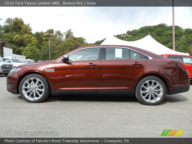 2016 Ford Taurus Limited AWD in Bronze Fire