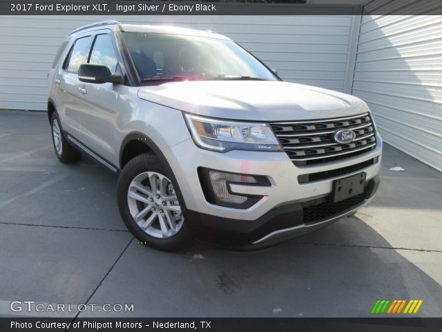 2017 Ford Explorer XLT in Ingot Silver