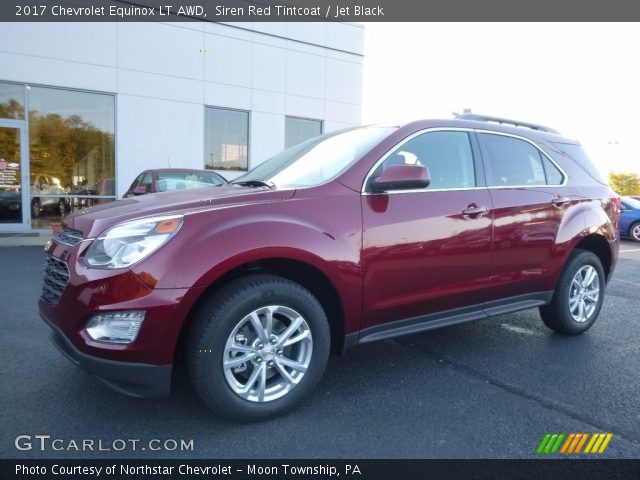 2017 Chevrolet Equinox LT AWD in Siren Red Tintcoat