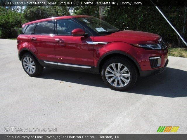 2016 Land Rover Range Rover Evoque HSE in Firenze Red Metalllic