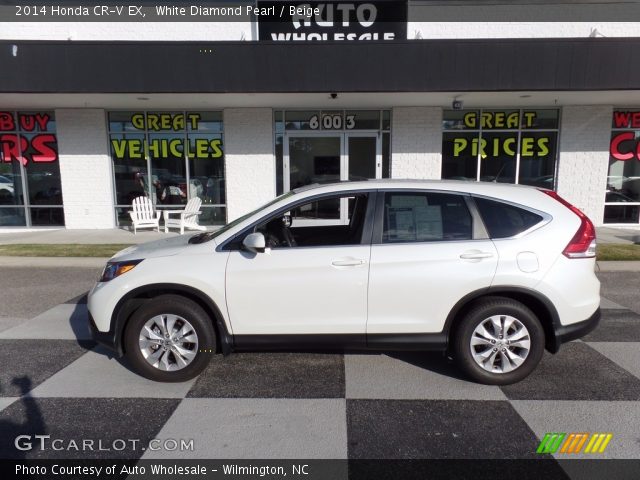 2014 Honda CR-V EX in White Diamond Pearl