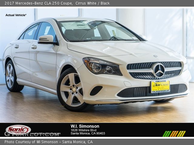 2017 Mercedes-Benz CLA 250 Coupe in Cirrus White