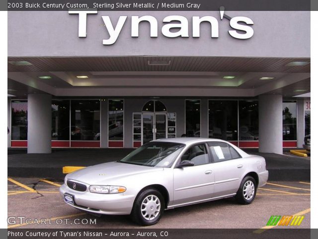 2003 Buick Century Custom in Sterling Silver Metallic