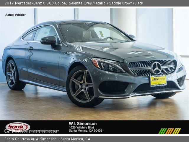 2017 Mercedes-Benz C 300 Coupe in Selenite Grey Metallic