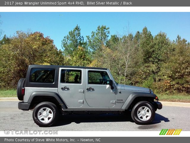 2017 Jeep Wrangler Unlimited Sport 4x4 RHD in Billet Silver Metallic