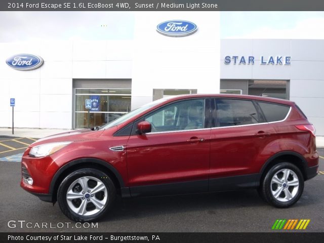 2014 Ford Escape SE 1.6L EcoBoost 4WD in Sunset