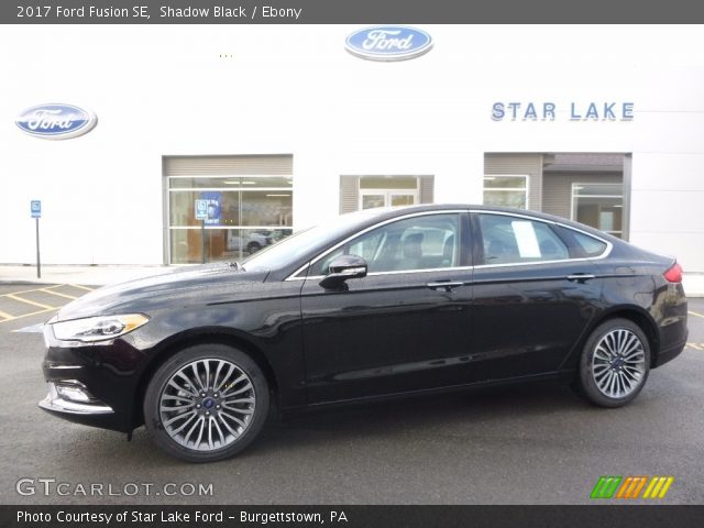2017 Ford Fusion SE in Shadow Black