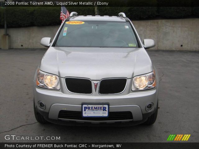 2008 Pontiac Torrent AWD in Liquid Silver Metallic